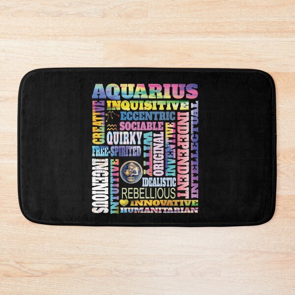 Item preview, Aquarius Zodiac Sign Traits - Astrology Horoscope Design designed and sold by angy2017.