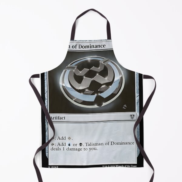 Item preview, Talisman of Dominance – MTG-Inspired Artifact Art | Magic the Gathering Blue Black Design designed and sold by NikkianaJones.
