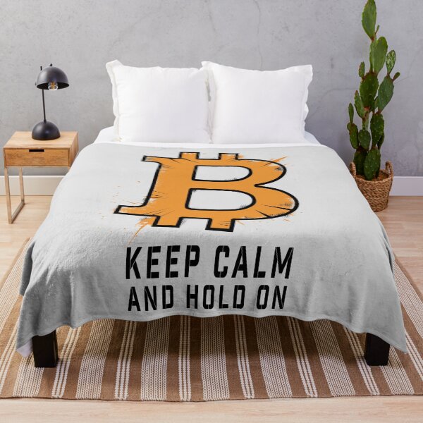 Item preview, Keep Calm Bitcoin - Crypto Comic Art designed and sold by cabana.space.