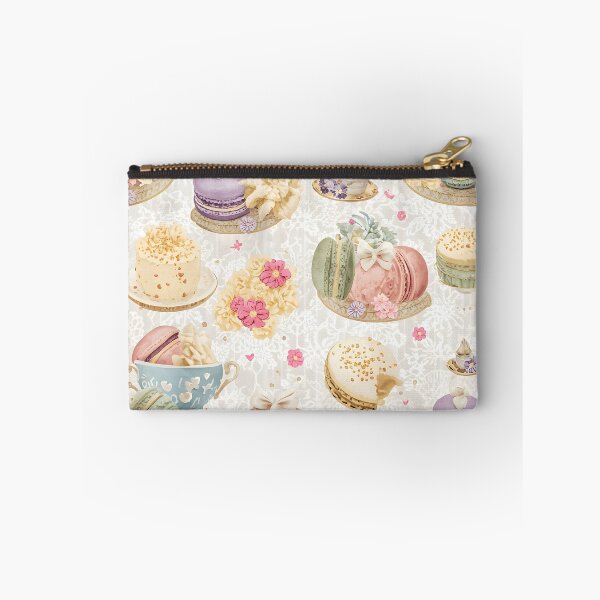 Item preview, Chic Pastel Macaron and Dessert Sweet Treats Pattern designed and sold by MoonlitDoodles1.