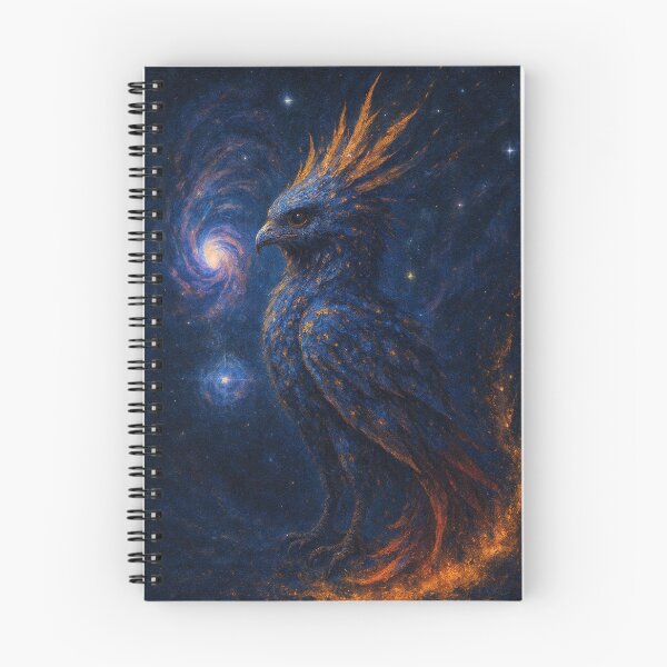 Item preview, Cobalt Cosmic Phoenix designed and sold by Paul Morse.
