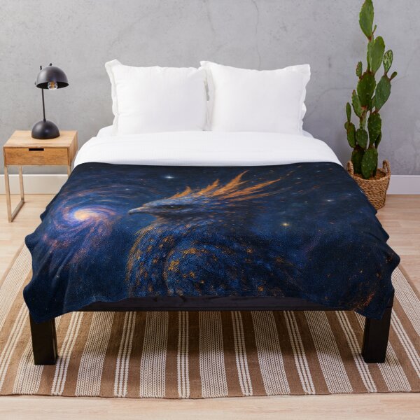 Item preview, Cobalt Cosmic Phoenix designed and sold by Paul Morse.