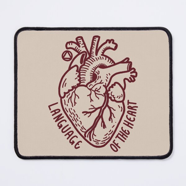 Item preview, Language of the Heart (Burgundy) designed and sold by veampleo.