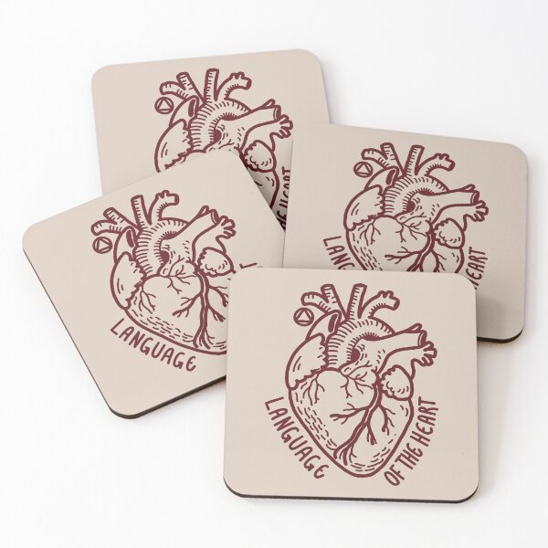 Item preview, Language of the Heart (Burgundy) designed and sold by veampleo.