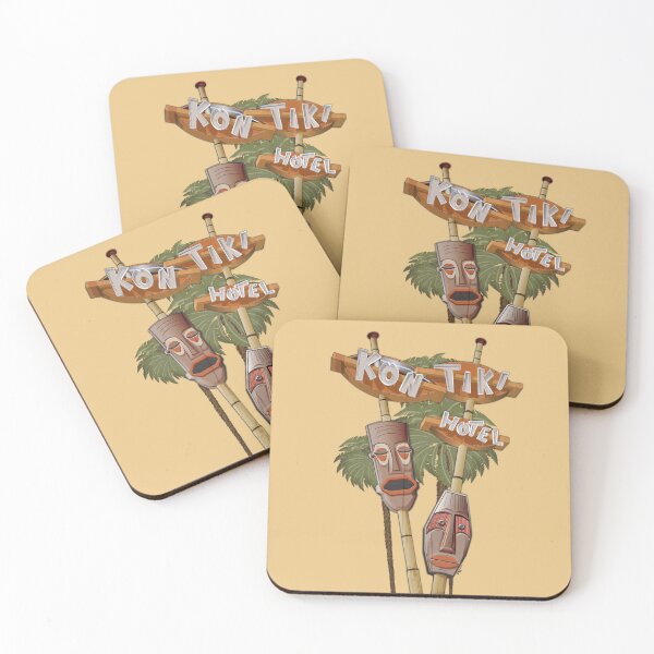 Item preview, Kon Tiki Hotel designed and sold by PatArtByKevin.
