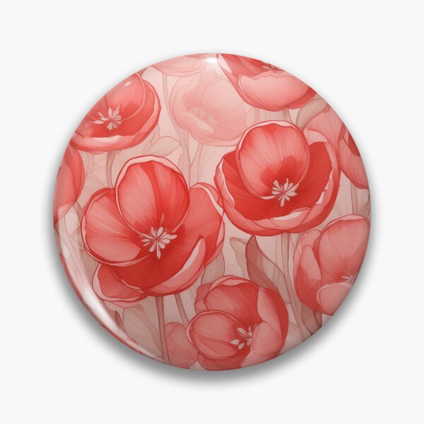Item preview, Vibrant red poppies bloom over a textured backdrop designed and sold by homydesign.