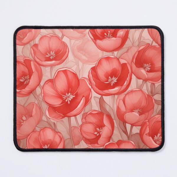 Item preview, Vibrant red poppies bloom over a textured backdrop designed and sold by homydesign.