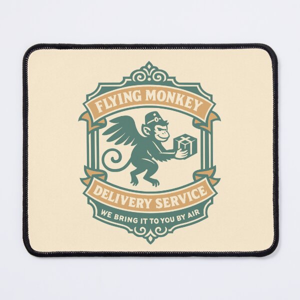 Item preview, Flying Monkey Delivery Service designed and sold by Coconautica.