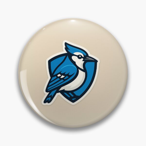 Item preview, Blue Jay Mascot Shield Logo Design designed and sold by Imad-Business.