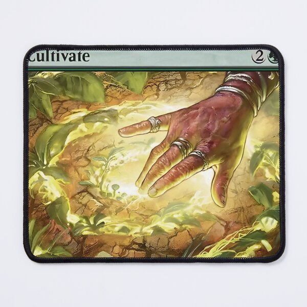 Item preview, Cultivate – MTG-Inspired Green Magic Art | Magic the Gathering Nature Spell Design designed and sold by NikkianaJones.