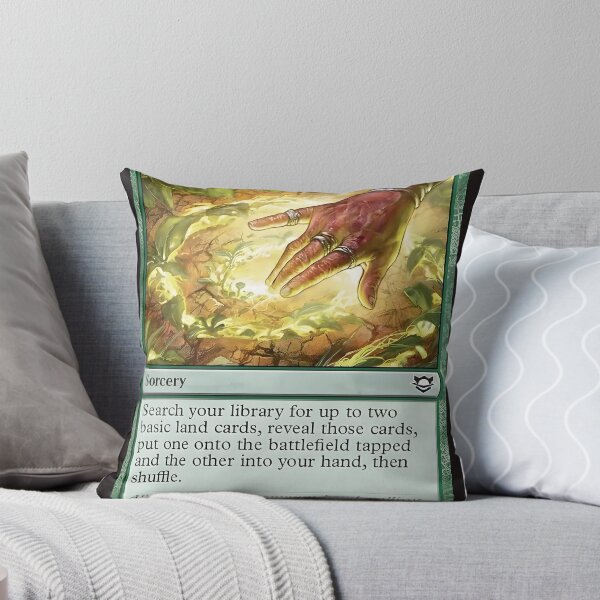 Item preview, Cultivate – MTG-Inspired Green Magic Art | Magic the Gathering Nature Spell Design designed and sold by NikkianaJones.