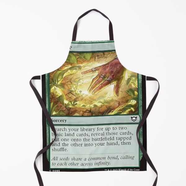 Item preview, Cultivate – MTG-Inspired Green Magic Art | Magic the Gathering Nature Spell Design designed and sold by NikkianaJones.