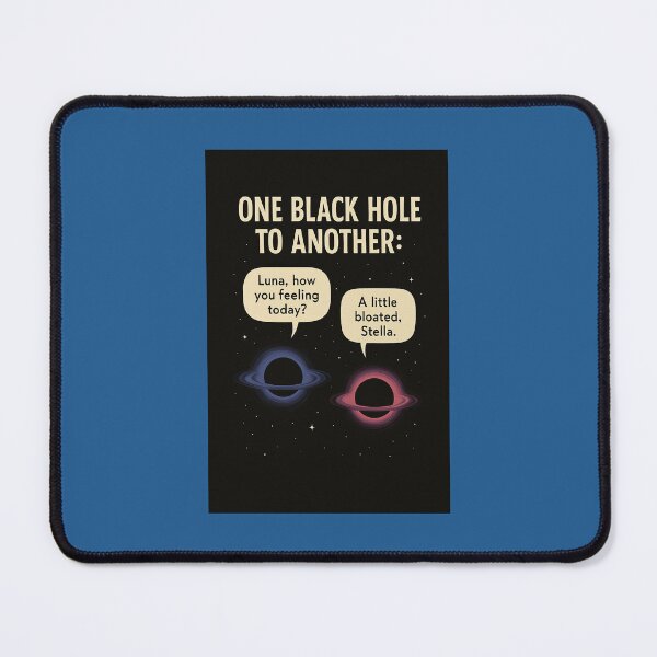 Item preview, One Black Hole to Another (Stella & Luna) designed and sold by Novel Works Studio.