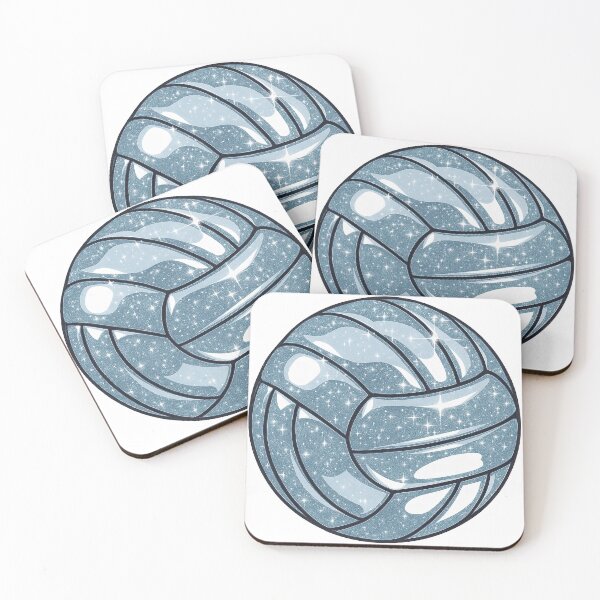 Item preview, Sparkling Volleyball Illustration designed and sold by ArtfulWeave.