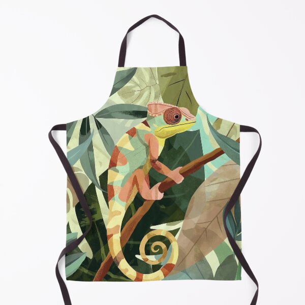Item preview, Soft Jungle Chameleon – Boho Nursery Animal designed and sold by WabiSabiSjak.