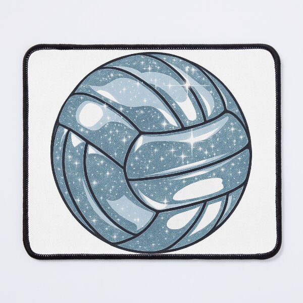 Item preview, Sparkling Volleyball Illustration designed and sold by ArtfulWeave.