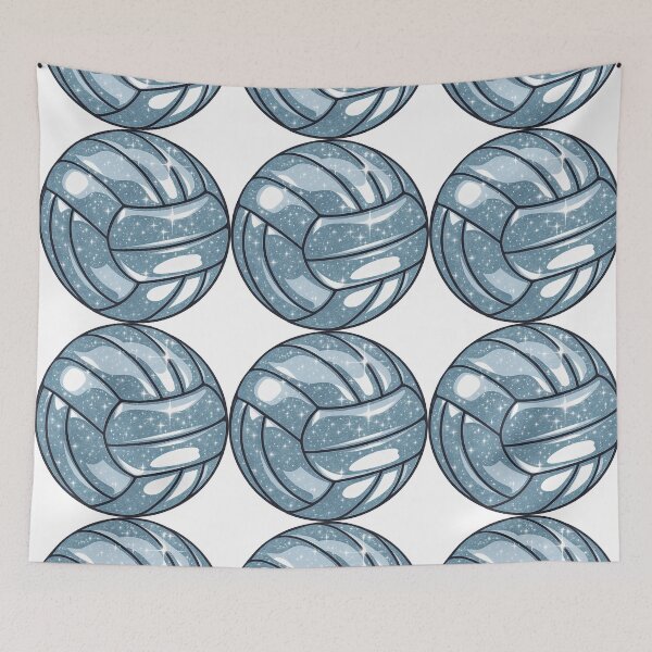Item preview, Sparkling Volleyball Illustration designed and sold by ArtfulWeave.