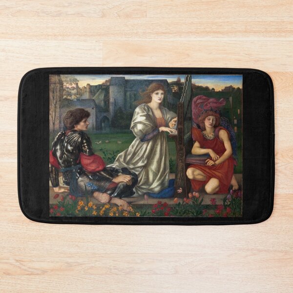 Item preview, The Love Song - Edward Coley Burne-Jones designed and sold by forgottenbeauty.