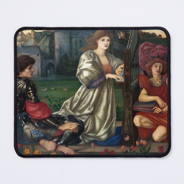 Item preview, The Love Song - Edward Coley Burne-Jones designed and sold by forgottenbeauty.