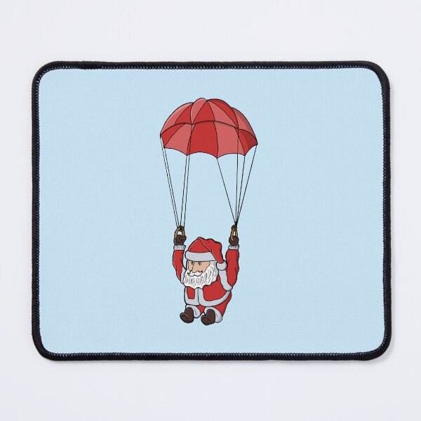 Item preview, Parachuting Santa designed and sold by shopdiego.