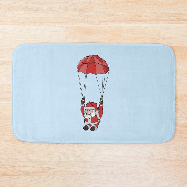 Item preview, Parachuting Santa designed and sold by shopdiego.