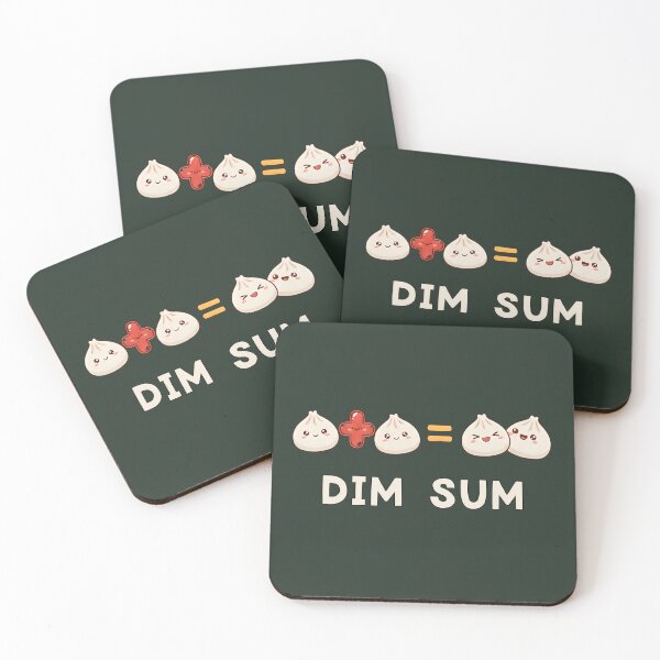 Item preview, Cute Dimsum Math Pun – Funny addition joke designed and sold by SidTastic .