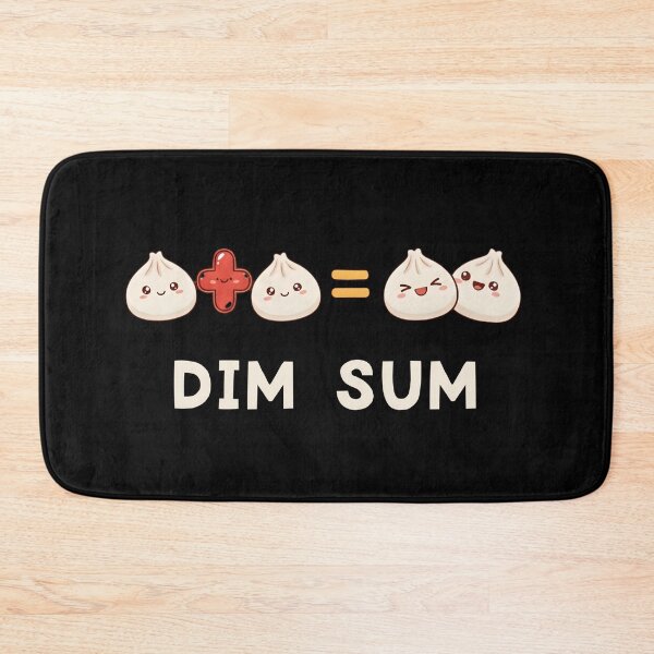 Item preview, Cute Dimsum Math Pun – Funny addition joke designed and sold by SidTastic .
