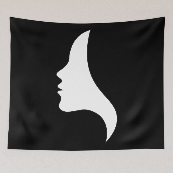 Item preview, Elegant female profile continuous line designed and sold by rymarenko.
