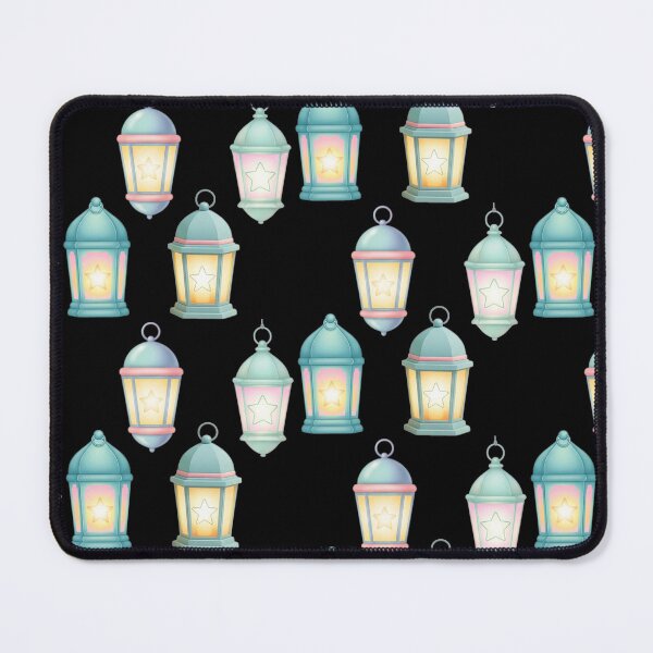 Item preview, Blue Pastel Islamic Lantern Sticker Set | Soft Ramadan & Eid Magnet Bundle (V.3) designed and sold by D-Islamic.