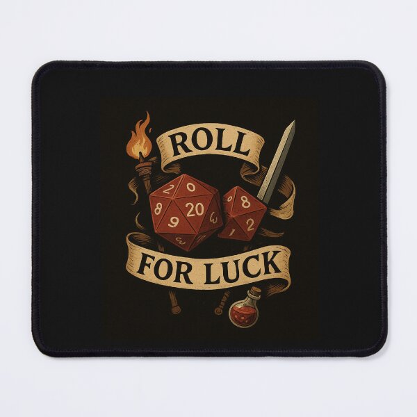 Item preview, Roll for Luck designed and sold by DesignShopAD.