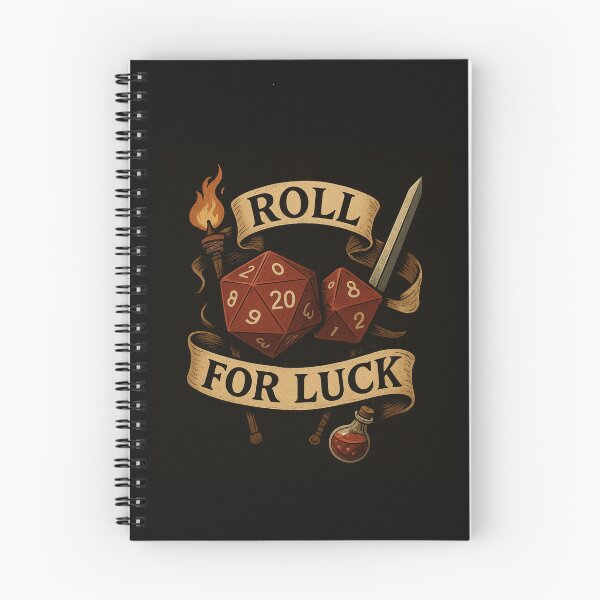 Item preview, Roll for Luck designed and sold by DesignShopAD.