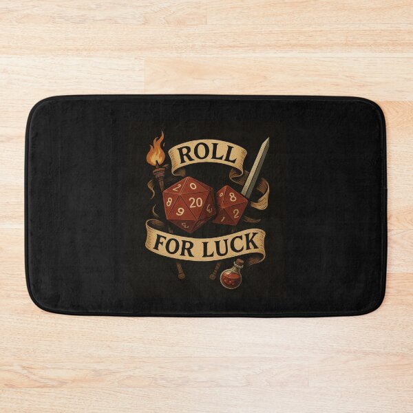 Item preview, Roll for Luck designed and sold by DesignShopAD.