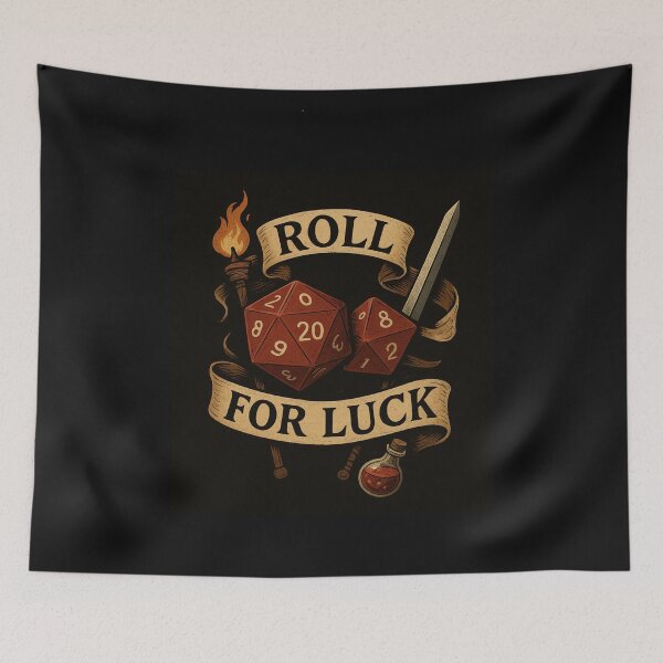 Item preview, Roll for Luck designed and sold by DesignShopAD.