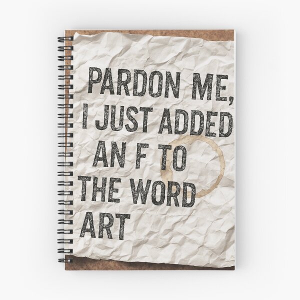 Item preview,  ART WITH AN F, RUDE FUNNY RECEIPT designed and sold by Thomas Hill Art.