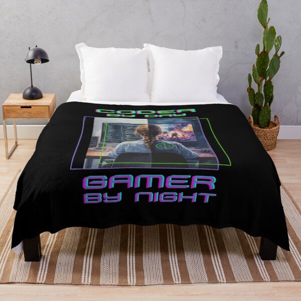 Item preview, Coder by day gamer by night woman  designed and sold by FatBirdie.
