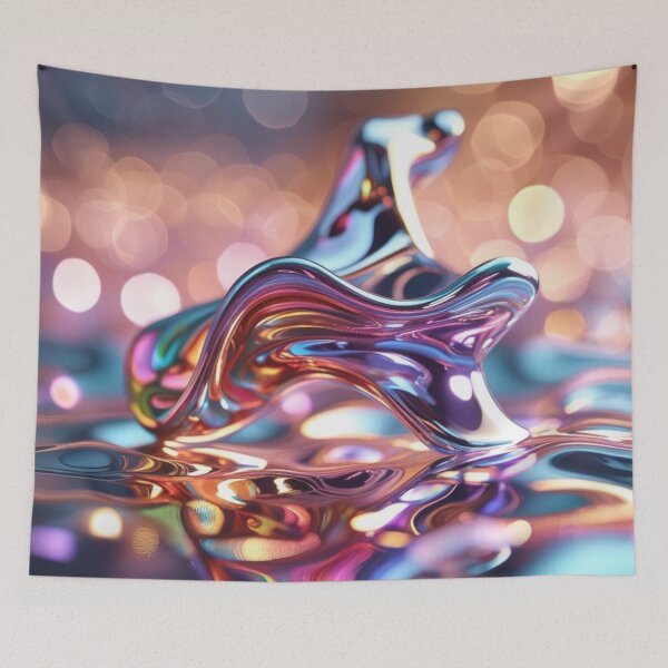 Item preview, Iridescent Chrome Wave designed and sold by Harmonic_Layers.