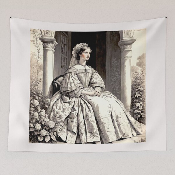 Item preview, Beautiful Victorian-era girl#6 designed and sold by Helios Be. Lavsh.