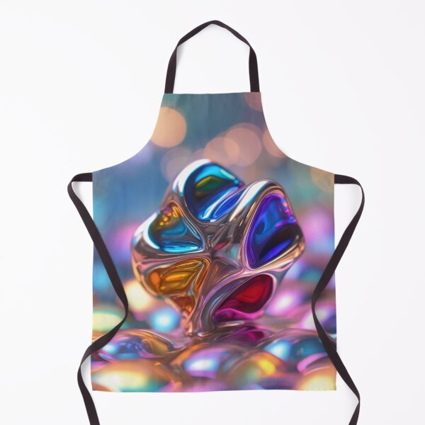 Item preview, Radiant Chrome Sphere – Vibrant Abstract designed and sold by Harmonic_Layers.