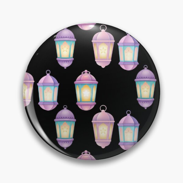 Item preview, Purple Pastel Islamic Lantern Sticker Set | Soft Ramadan & Eid Magnet Bundle (V.2) designed and sold by D-Islamic.