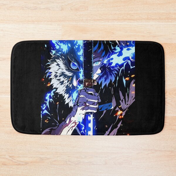 Item preview, Dual Instinct – Inosuke Inspired Split Portrait with Boar Mask and Blade designed and sold by T-Chou.