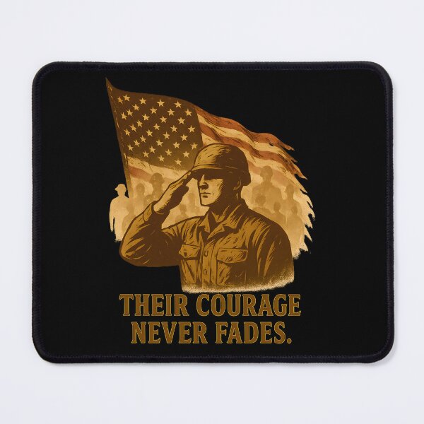 Item preview, Never Fading Courage – Patriotic Tribute Art designed and sold by ArcadiaSilence.