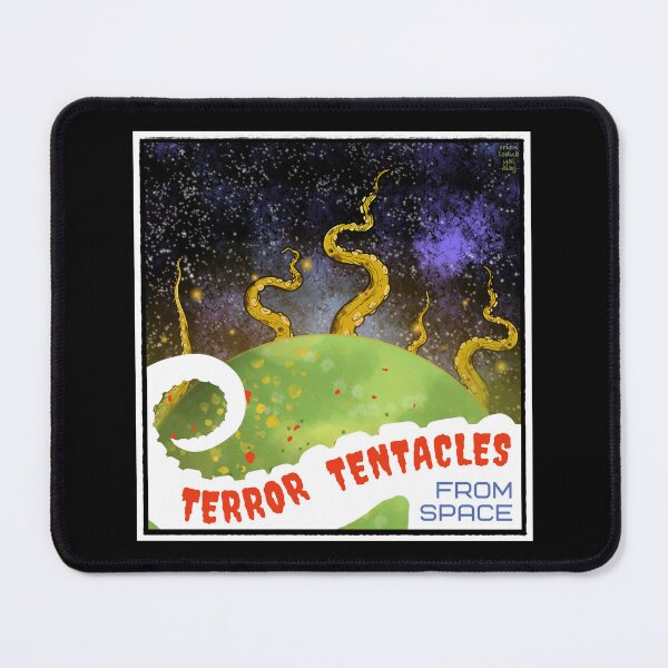 Item preview, Terror Tentacles From Space Retro Movie Poster designed and sold by orionlodubyal.
