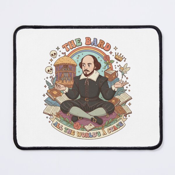 Item preview, Groovy Shakespeare The Bard designed and sold by PastelPopShop.