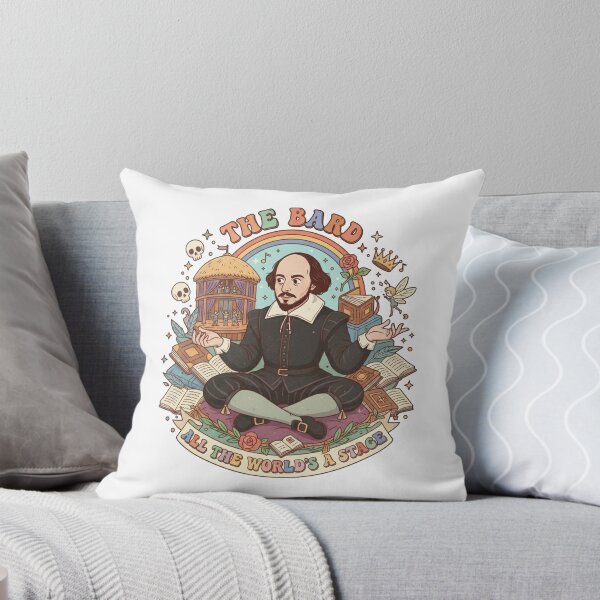 Item preview, Groovy Shakespeare The Bard designed and sold by PastelPopShop.