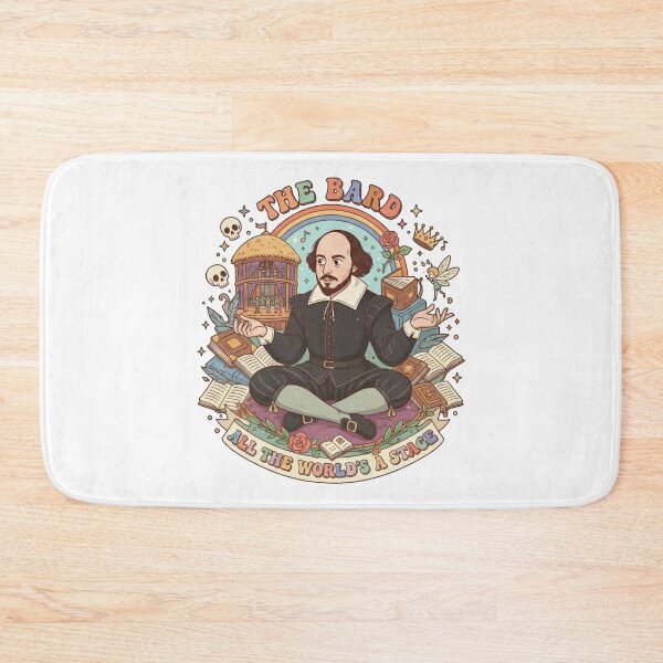 Item preview, Groovy Shakespeare The Bard designed and sold by PastelPopShop.