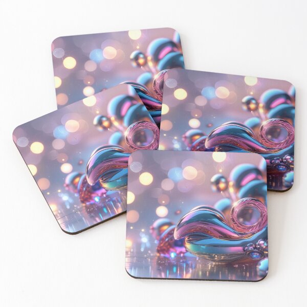 Item preview, Liquid Radiance – Chrome Abstract Elegance designed and sold by Harmonic_Layers.