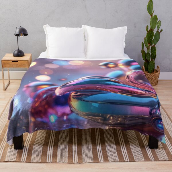 Item preview, Liquid Radiance – Chrome Abstract Elegance designed and sold by Harmonic_Layers.