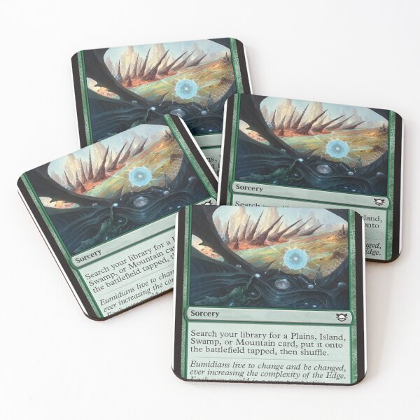 Item preview, Farseek – MTG-Inspired Spell Art | Magic the Gathering Exploration Fantasy Design designed and sold by NikkianaJones.