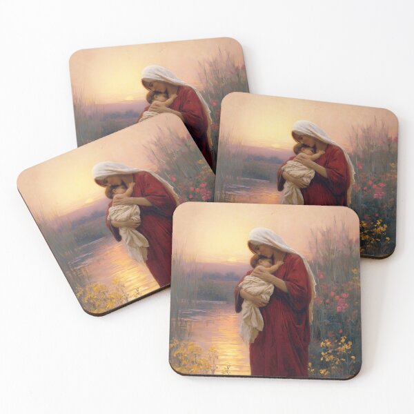 Item preview, Saint Elizabeth, Mother to John the Baptist designed and sold by SanctifiedSouls.