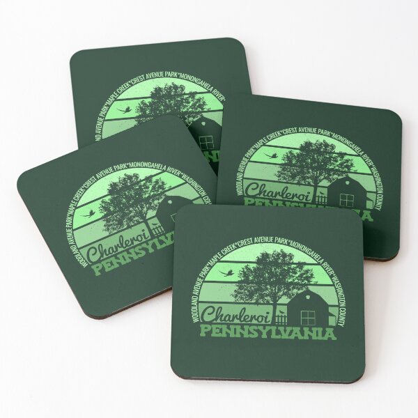 Item preview, Charleroi Pennsylvania Sunset Retro Vintage Local Pride Logo designed and sold by CRHPOD20.